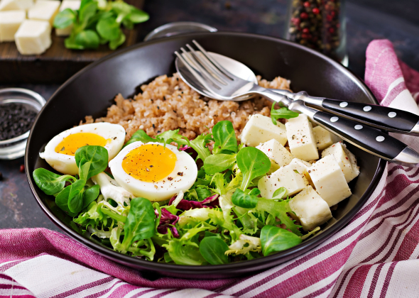 Гречка с овощами