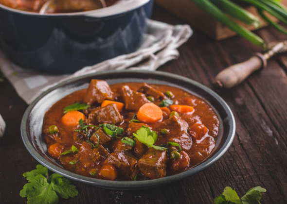 Гуляш по-домашнему из говядины