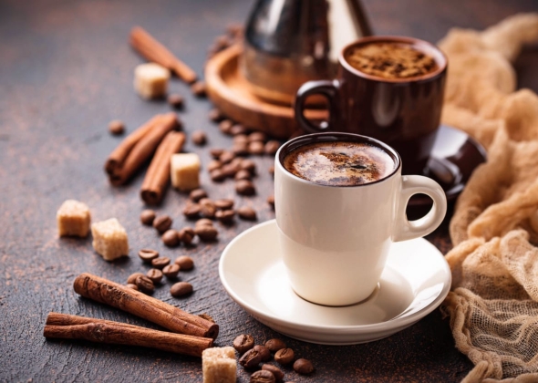 Кофе с корицей