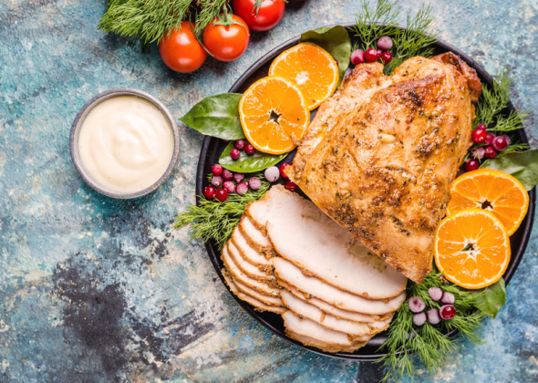 Филе индейки в соевом соусе