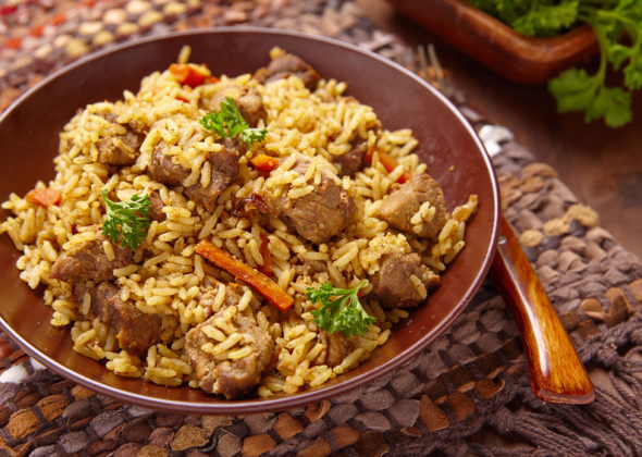 Плов с бараниной