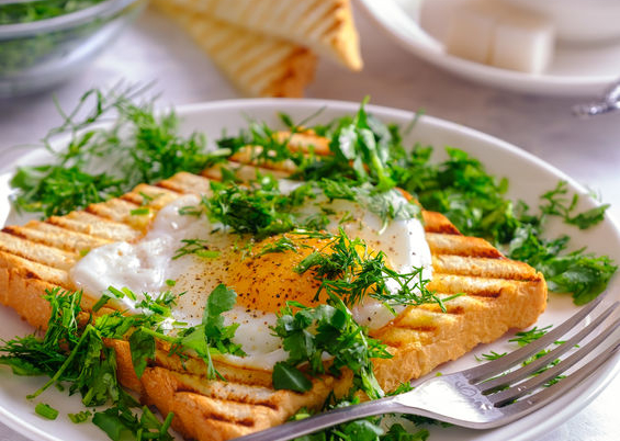 Бутерброд-яичница