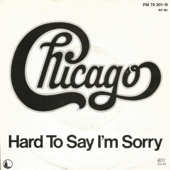 Обложка трека "Chicago - Hard To Say I'm Sorry"