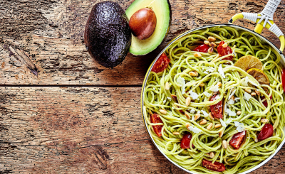 Готовим пасту с авокадо