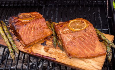 Рецепт дня: филе лосося с апельсиновым соусом