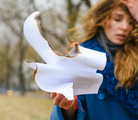 Практика “Сжигание страхов”