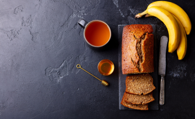 Готовим шоколадно-банановый кекс