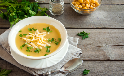 Готовим полезный нутовый супчик