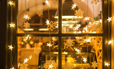 Украшаем креативно дом к Новому году