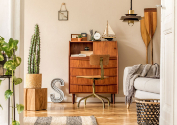 Веганский и рыбацкий интерьеры