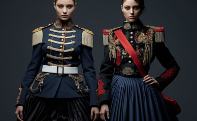 Гусарский мундир - тренд современного подиума