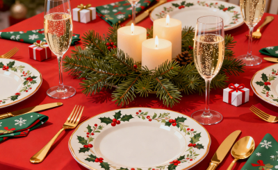 Новогодняя магия в деталях: декор из хвойных веточек