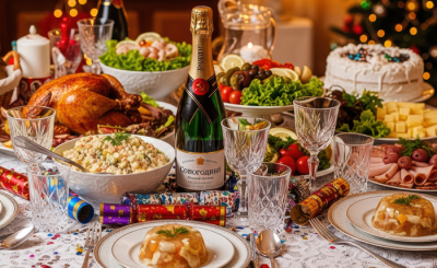 Новогоднее застолье по-русски